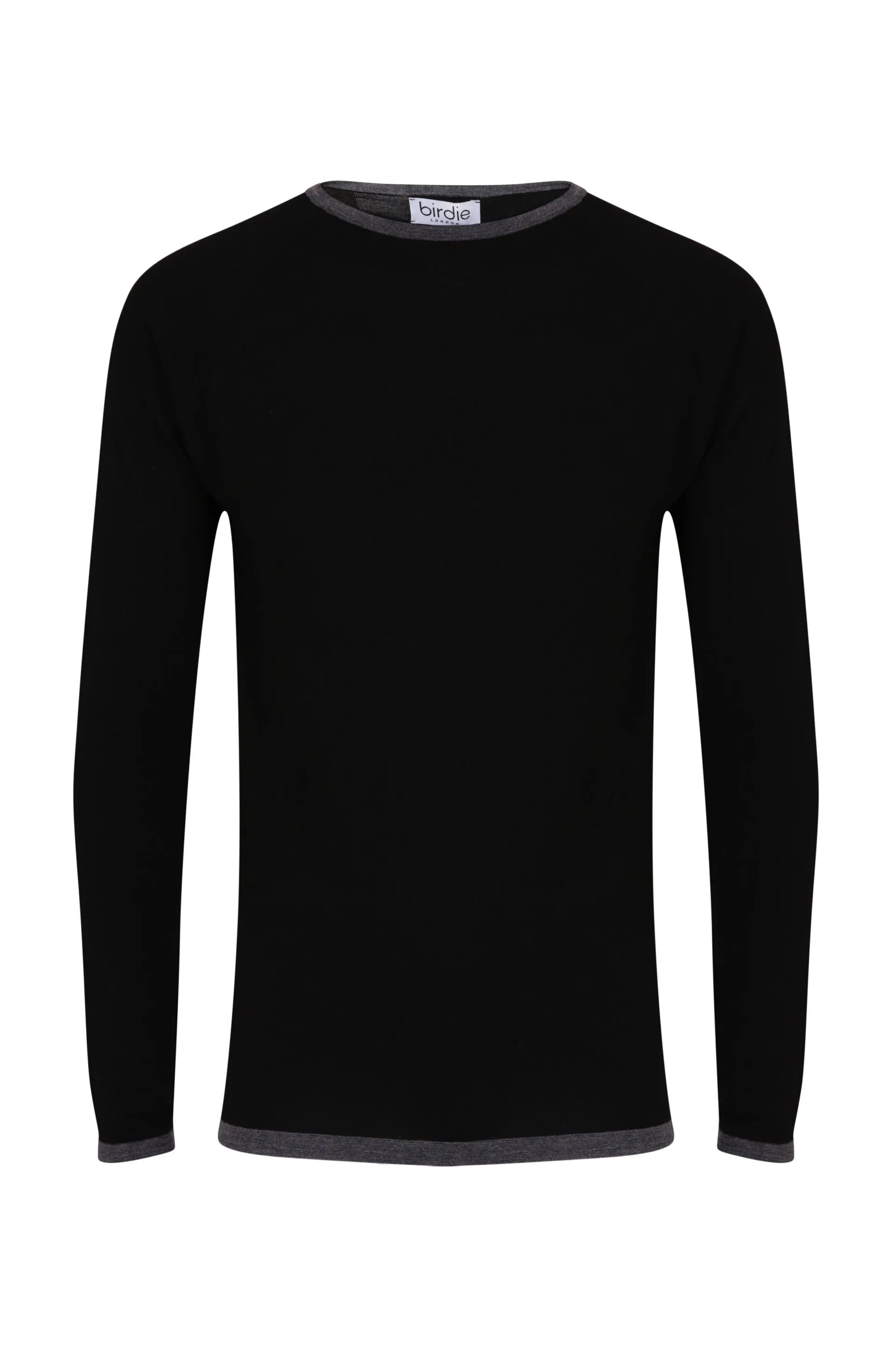 Mens Under-Birdie base layer in black & grey