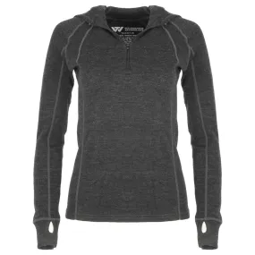 MERINO WOOL ZIP UP BASE LAYER - WOMEN'S