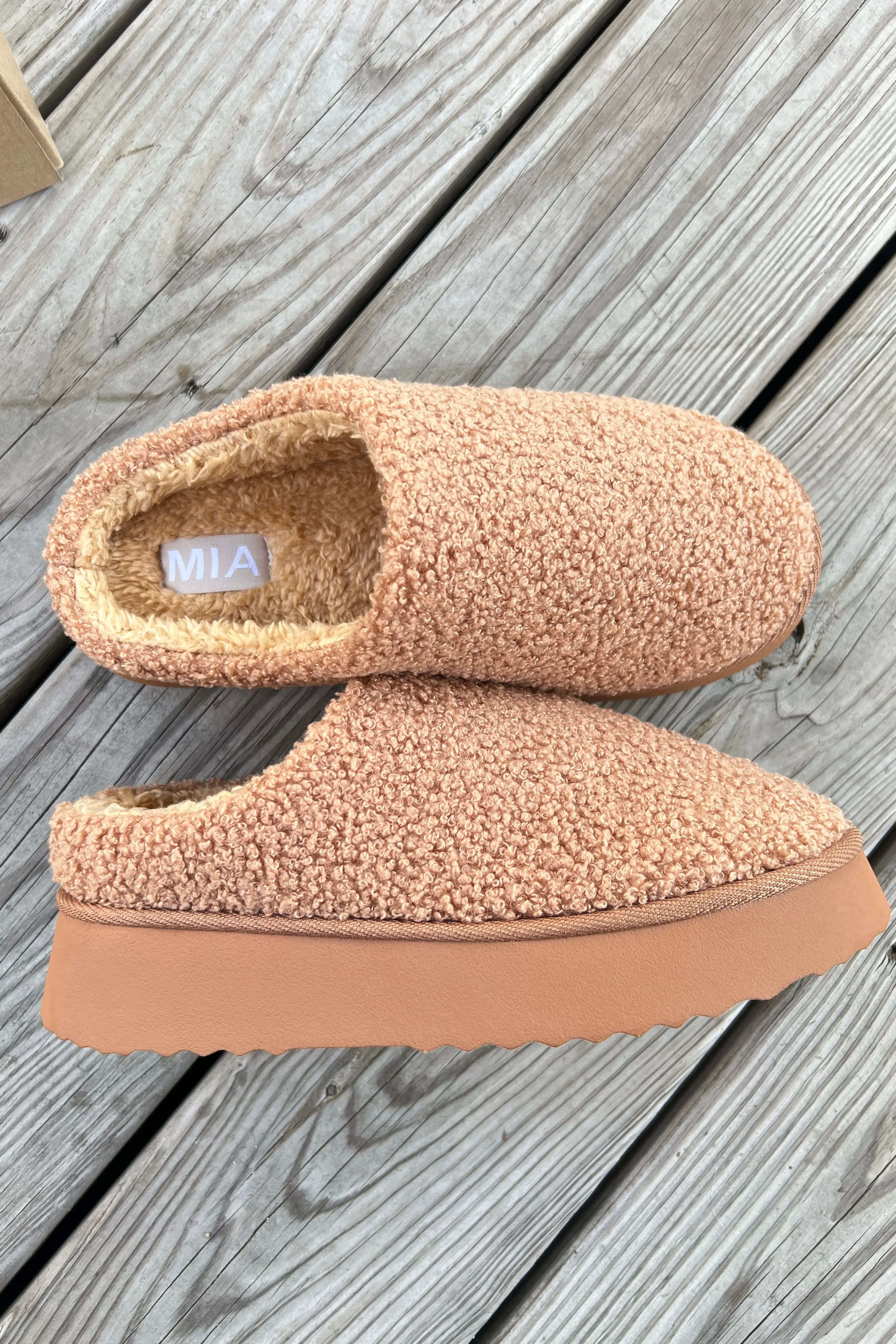 MIA Sherpa Slip Ons| FINAL SALE