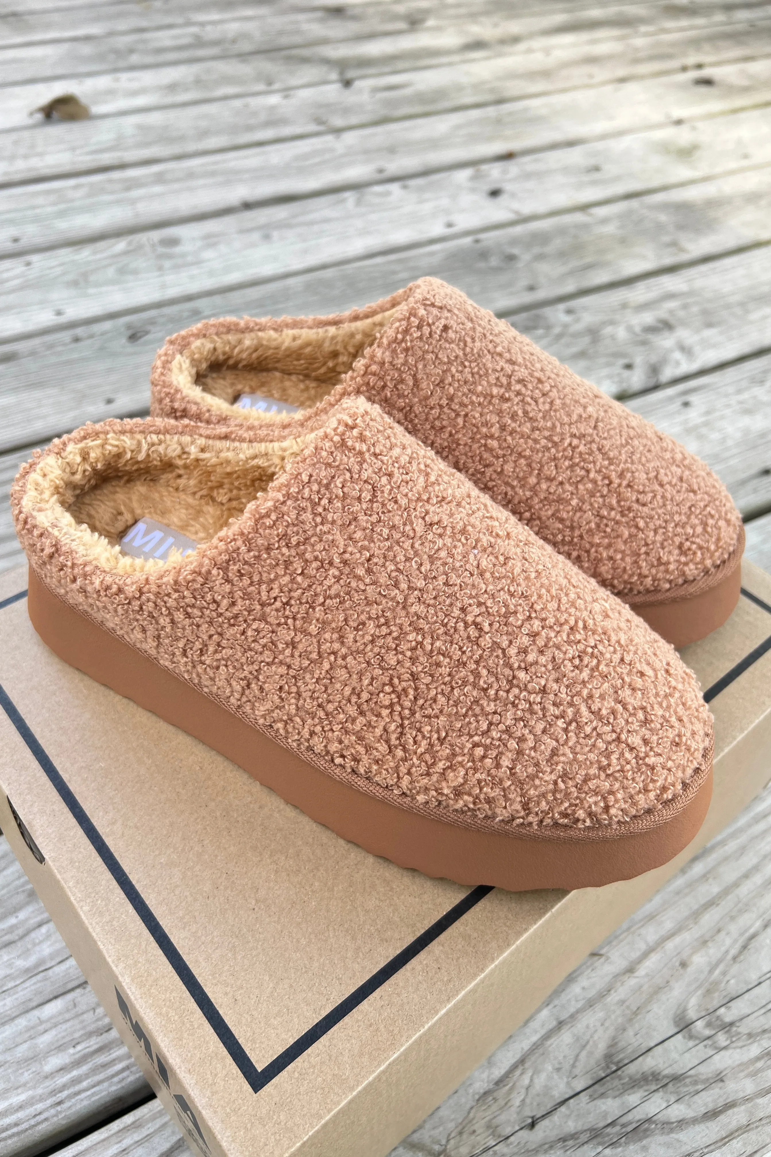 MIA Sherpa Slip Ons| FINAL SALE