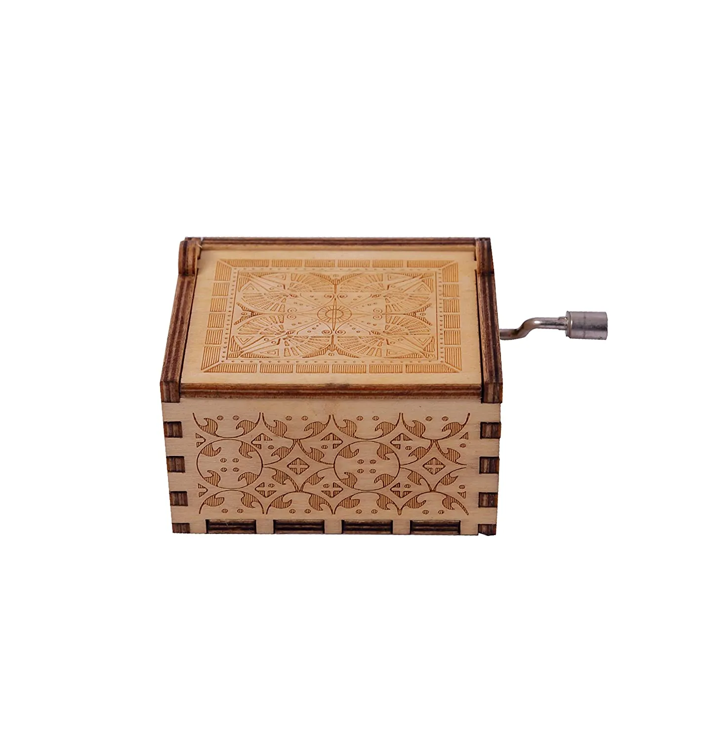 Money Heist: La Casa de Papel Half Face Handcrafted Brown Music Box - Unmask the Symphony of Intrigue 🏴‍☠️🎶