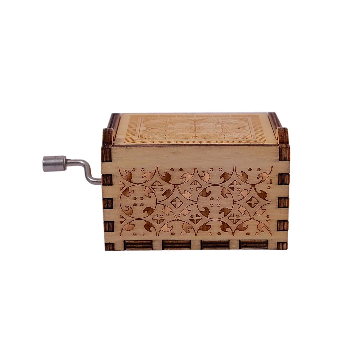 Money Heist: La Casa de Papel Half Face Handcrafted Brown Music Box - Unmask the Symphony of Intrigue 🏴‍☠️🎶