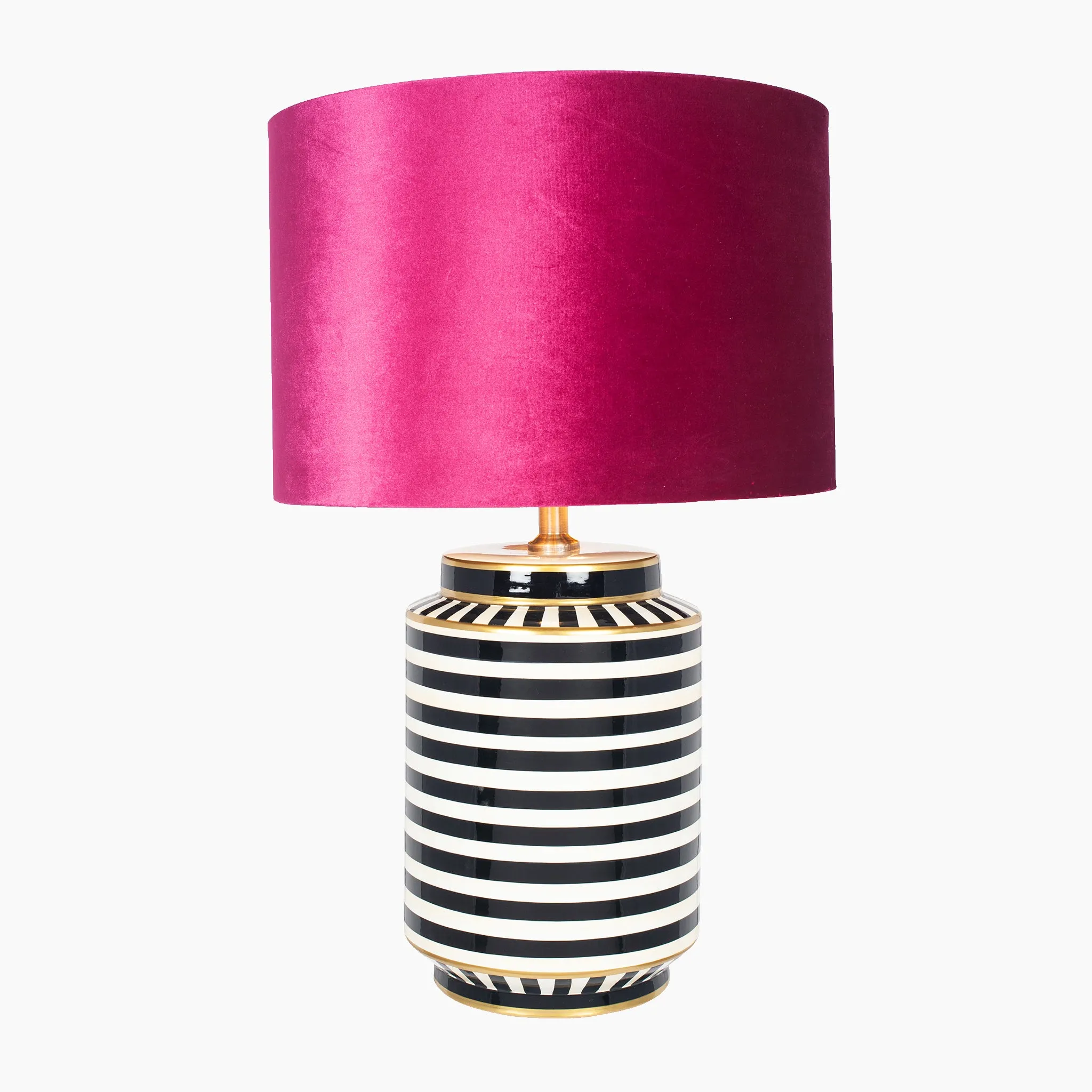 Mono Humbug Black and White Tall Table Lamp