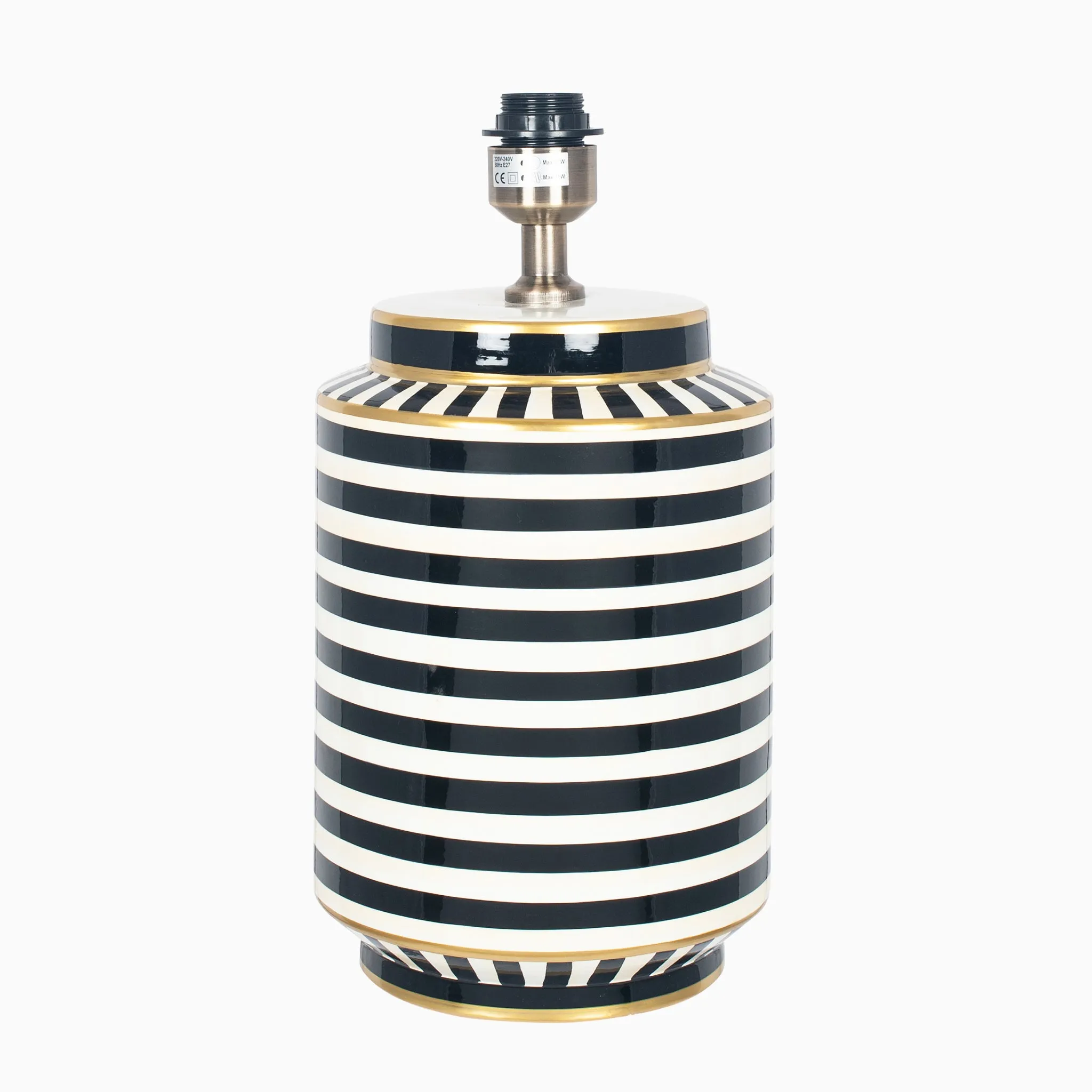 Mono Humbug Black and White Tall Table Lamp