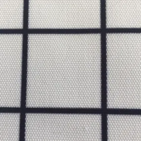 Monochrome Geometric Pattern Poly
