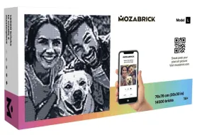Mozabrick Mosaic Photo Construction Set Large