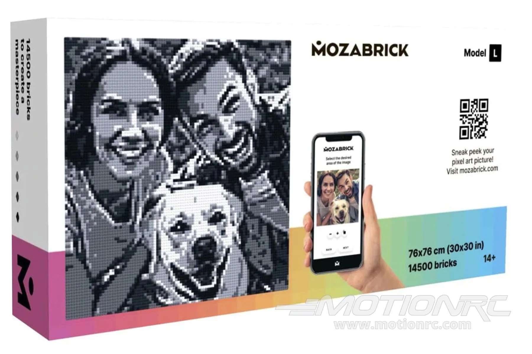 Mozabrick Mosaic Photo Construction Set Large