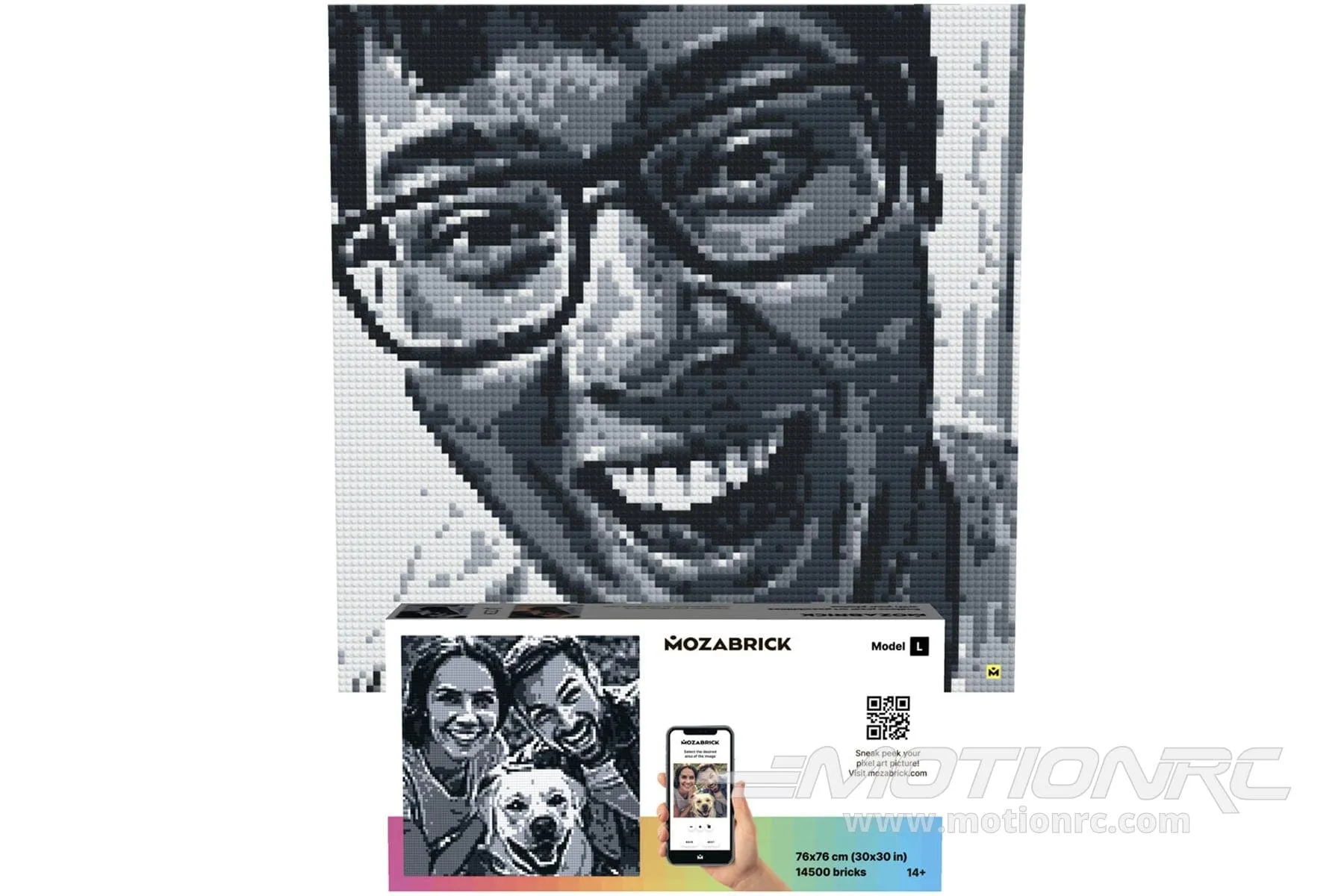 Mozabrick Mosaic Photo Construction Set Large