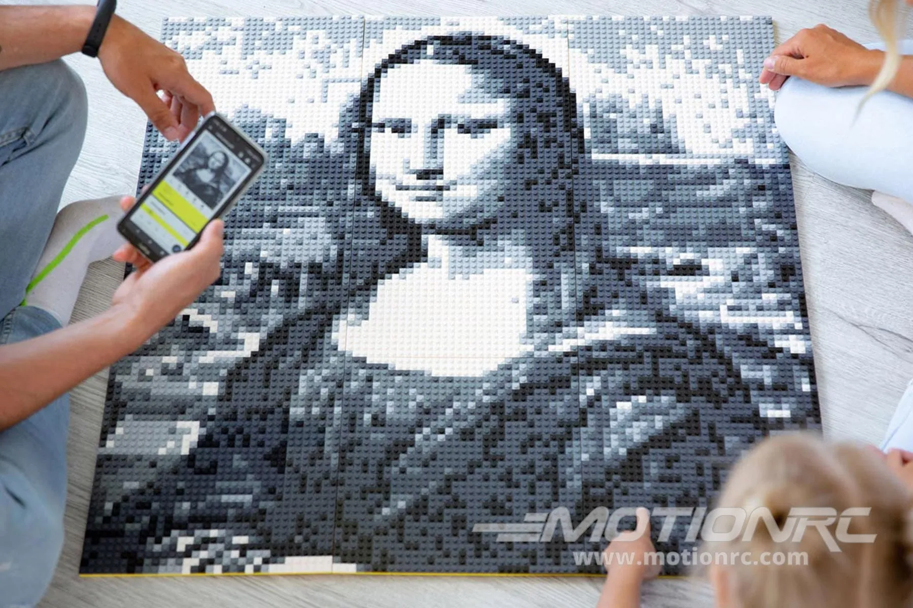 Mozabrick Mosaic Photo Construction Set Large