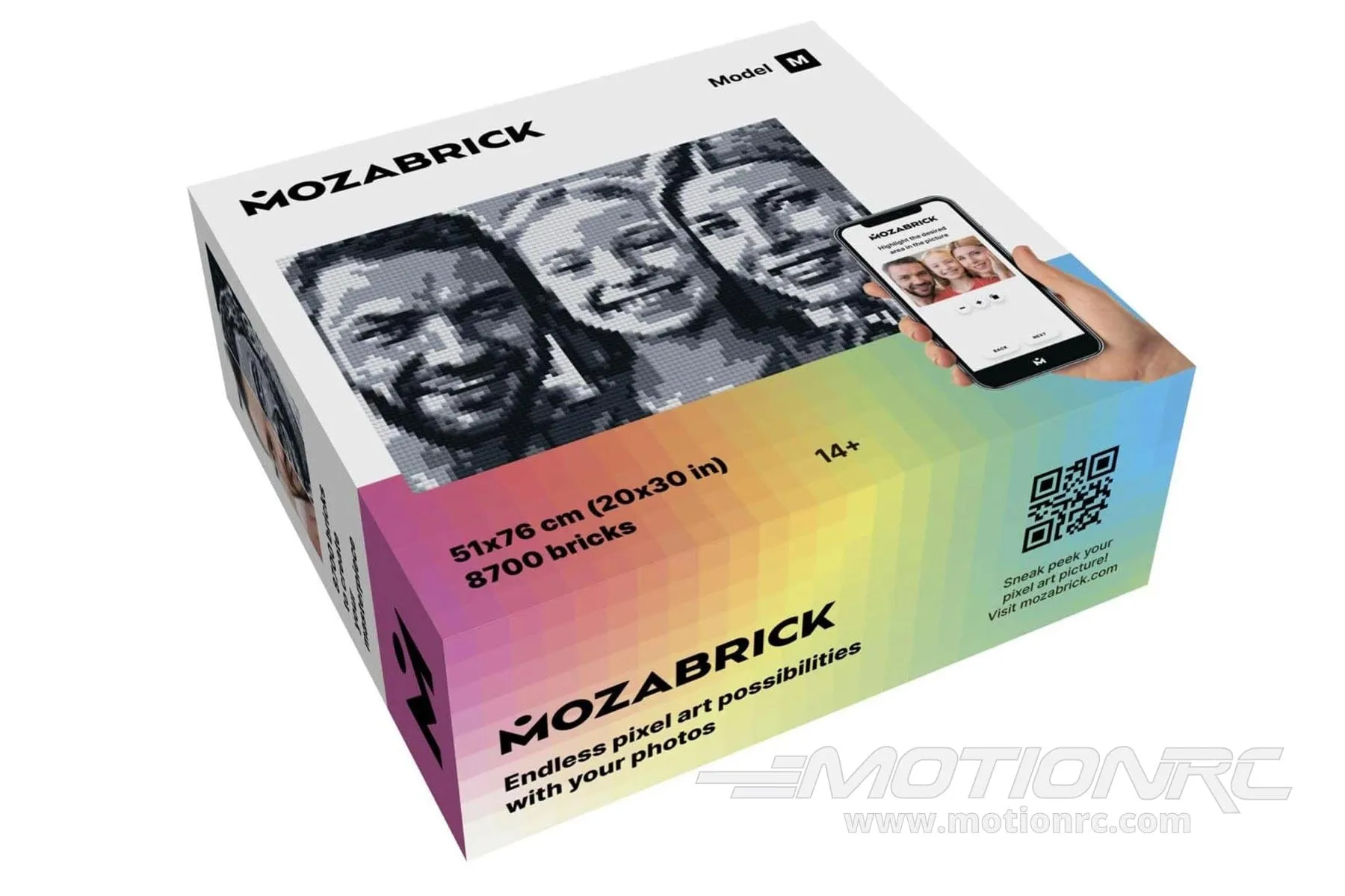 Mozabrick Mosaic Photo Construction Set Medium