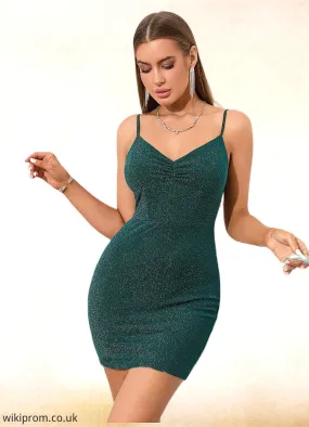 Natalia Sweetheart Sexy Bodycon Cotton Blends Mini Dresses SWKP0022538