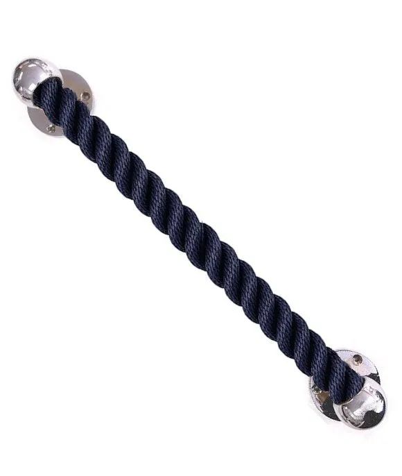 Nautiluxe Nautical Rope Closed End Towel Bars/Door Handles