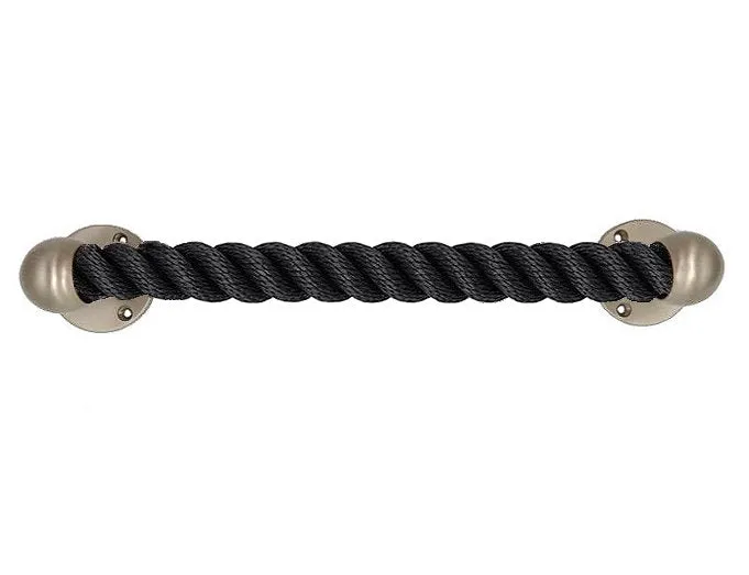 Nautiluxe Nautical Rope Closed End Towel Bars/Door Handles