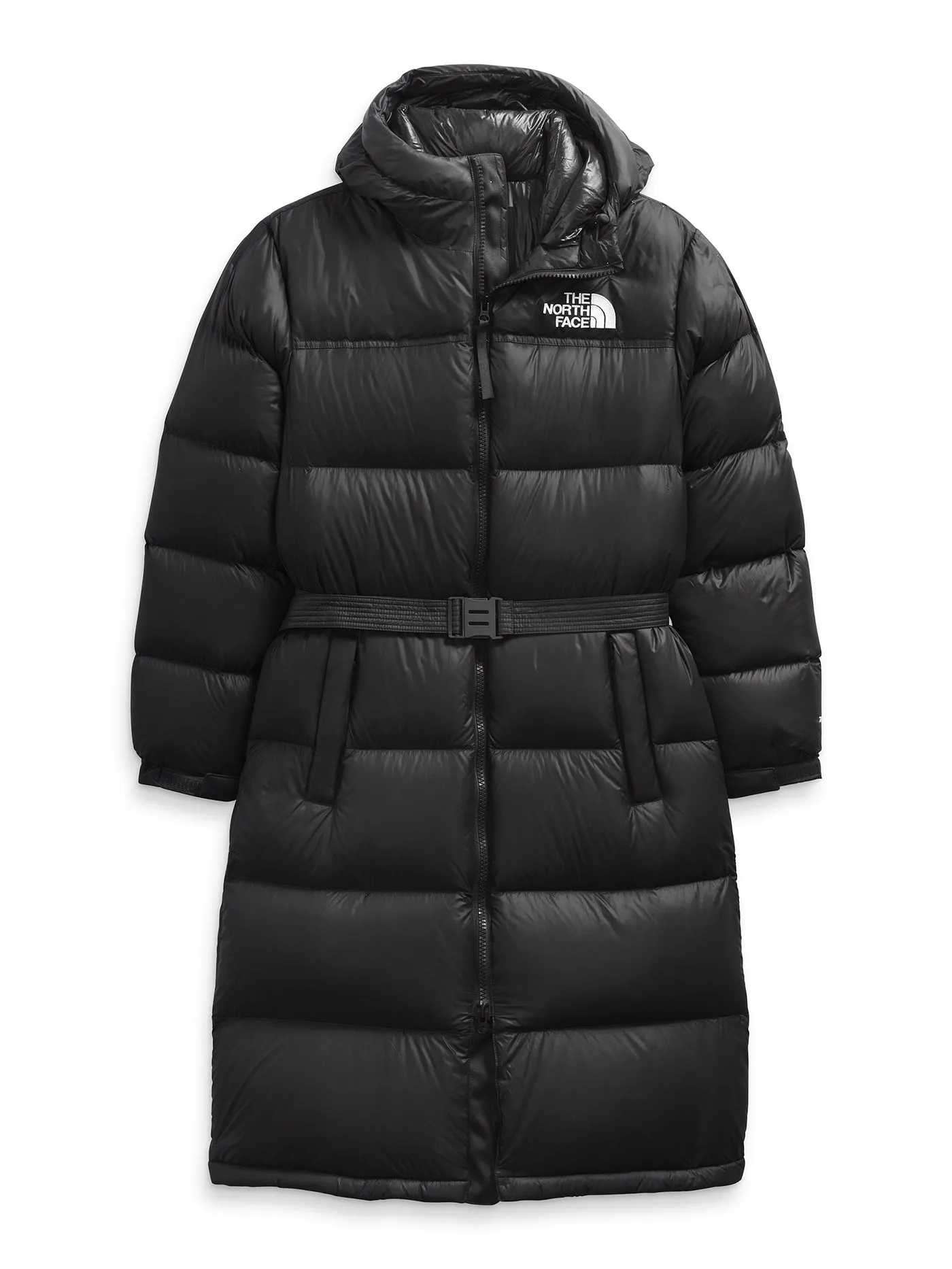 Nuptse Belted Long Parka Jacket