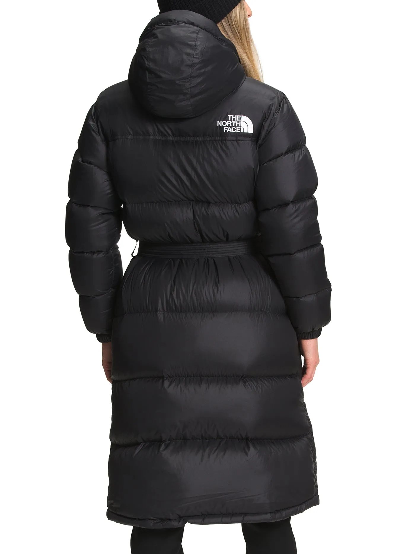 Nuptse Belted Long Parka Jacket