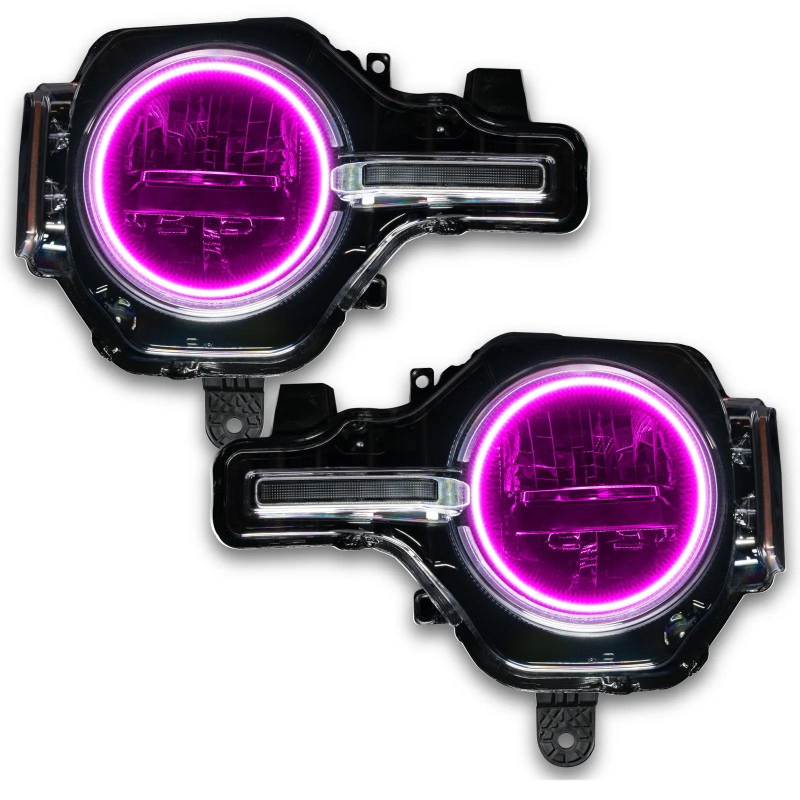 ORACLE Lighting 2021-2024 Ford Bronco LED Headlight Halo Kit - Base Headlights