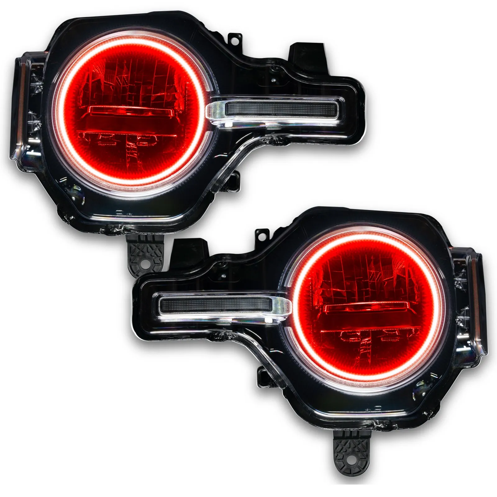 ORACLE Lighting 2021-2024 Ford Bronco LED Headlight Halo Kit - Base Headlights
