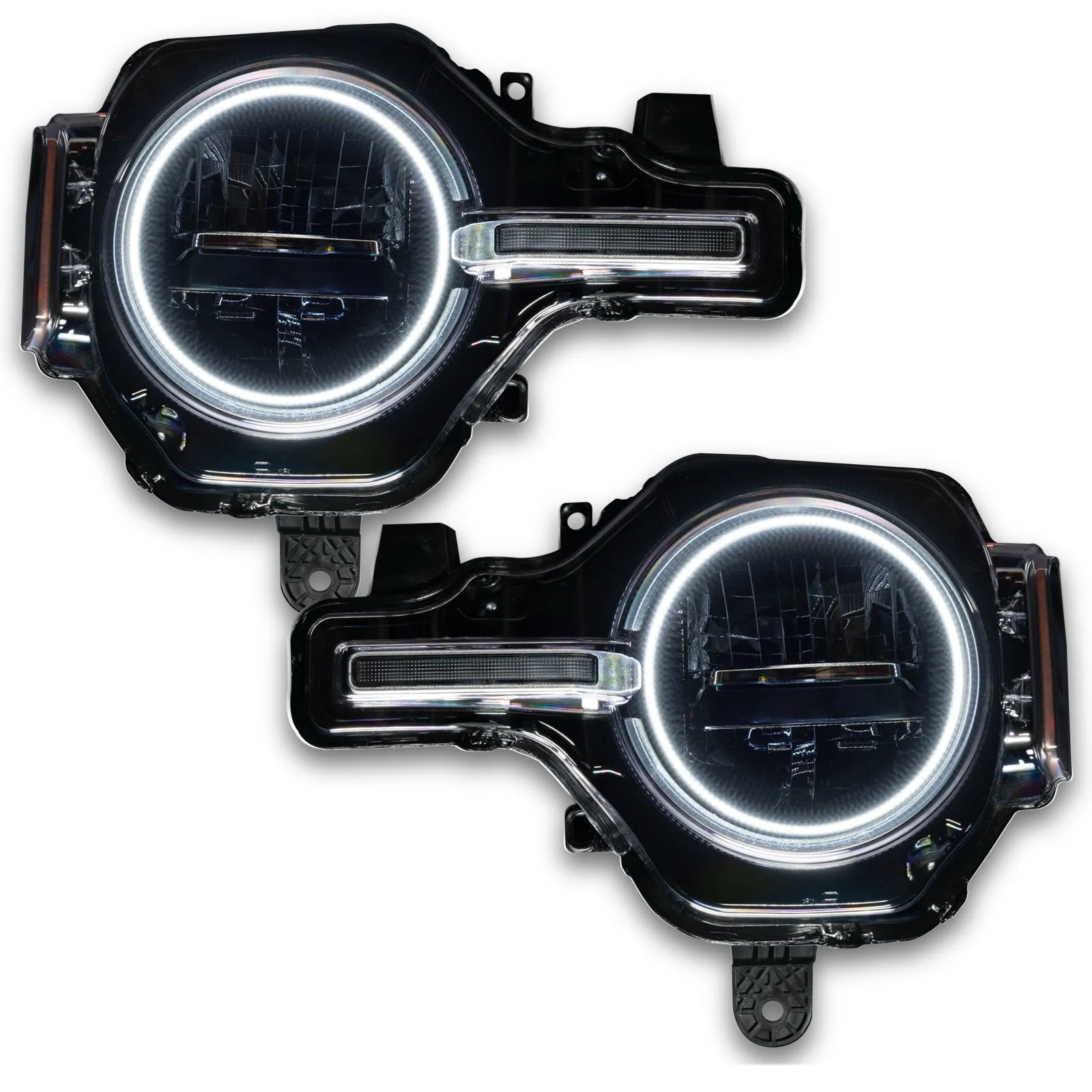 ORACLE Lighting 2021-2024 Ford Bronco LED Headlight Halo Kit - Base Headlights