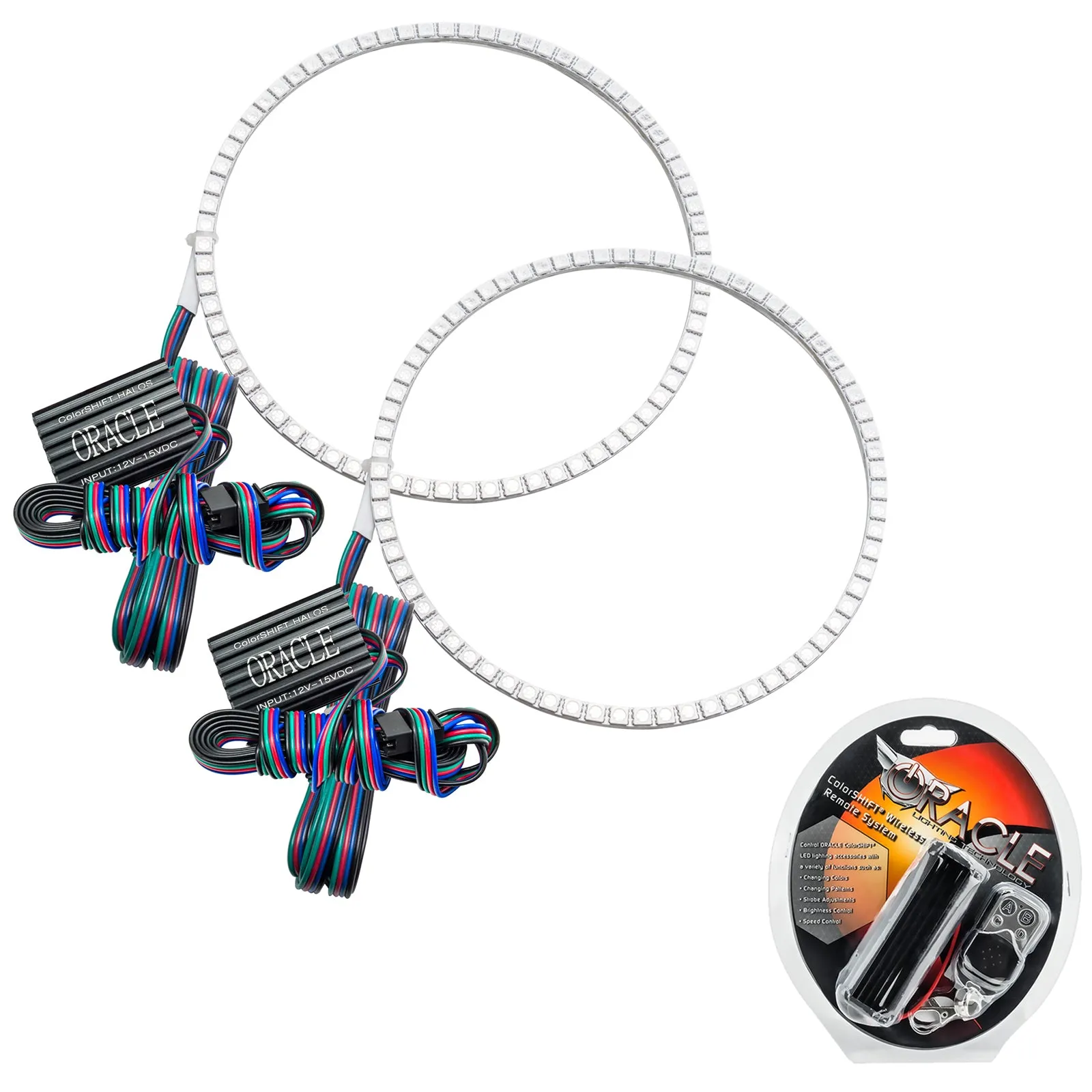 ORACLE Lighting 2021-2024 Ford Bronco LED Headlight Halo Kit - Base Headlights