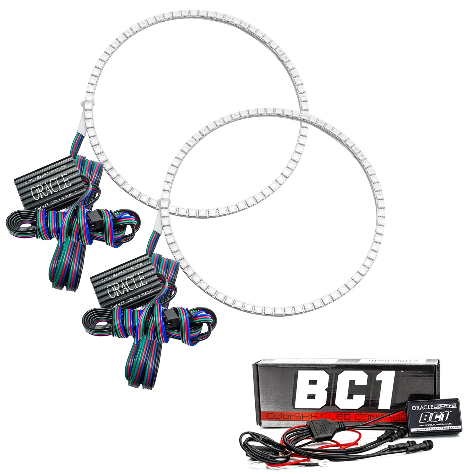 ORACLE Lighting 2021-2024 Ford Bronco LED Headlight Halo Kit - Base Headlights
