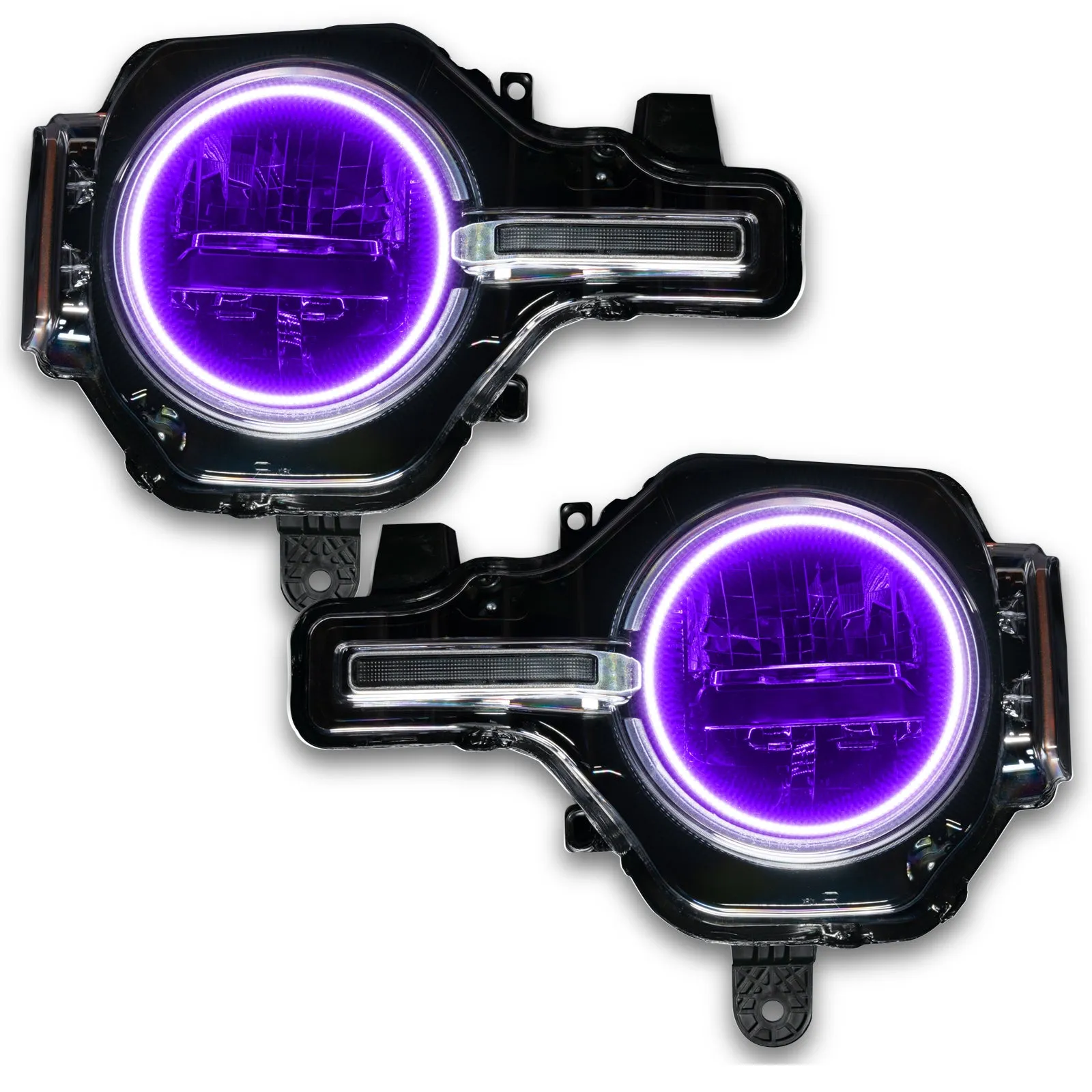 ORACLE Lighting 2021-2024 Ford Bronco LED Headlight Halo Kit - Base Headlights