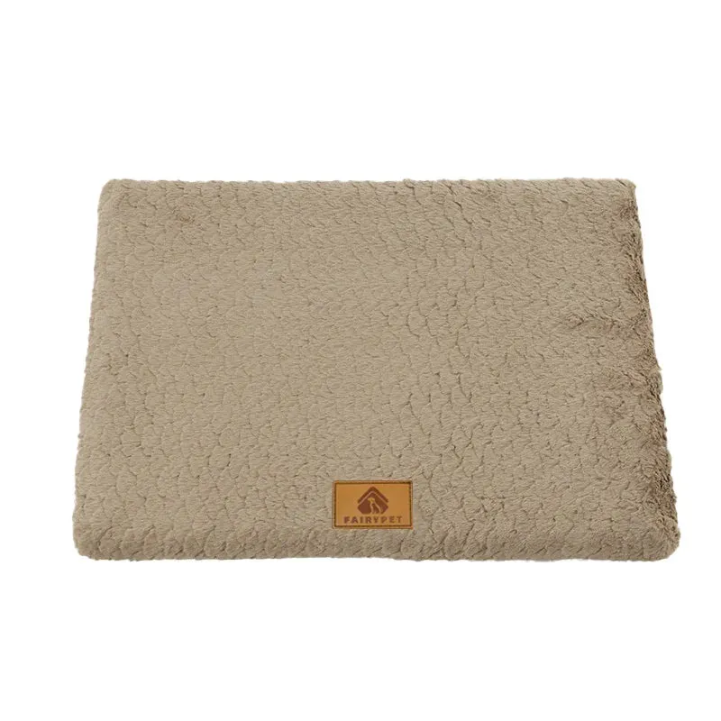 Orthopedic Dog Bed with Plush Cover – Comfort & Support