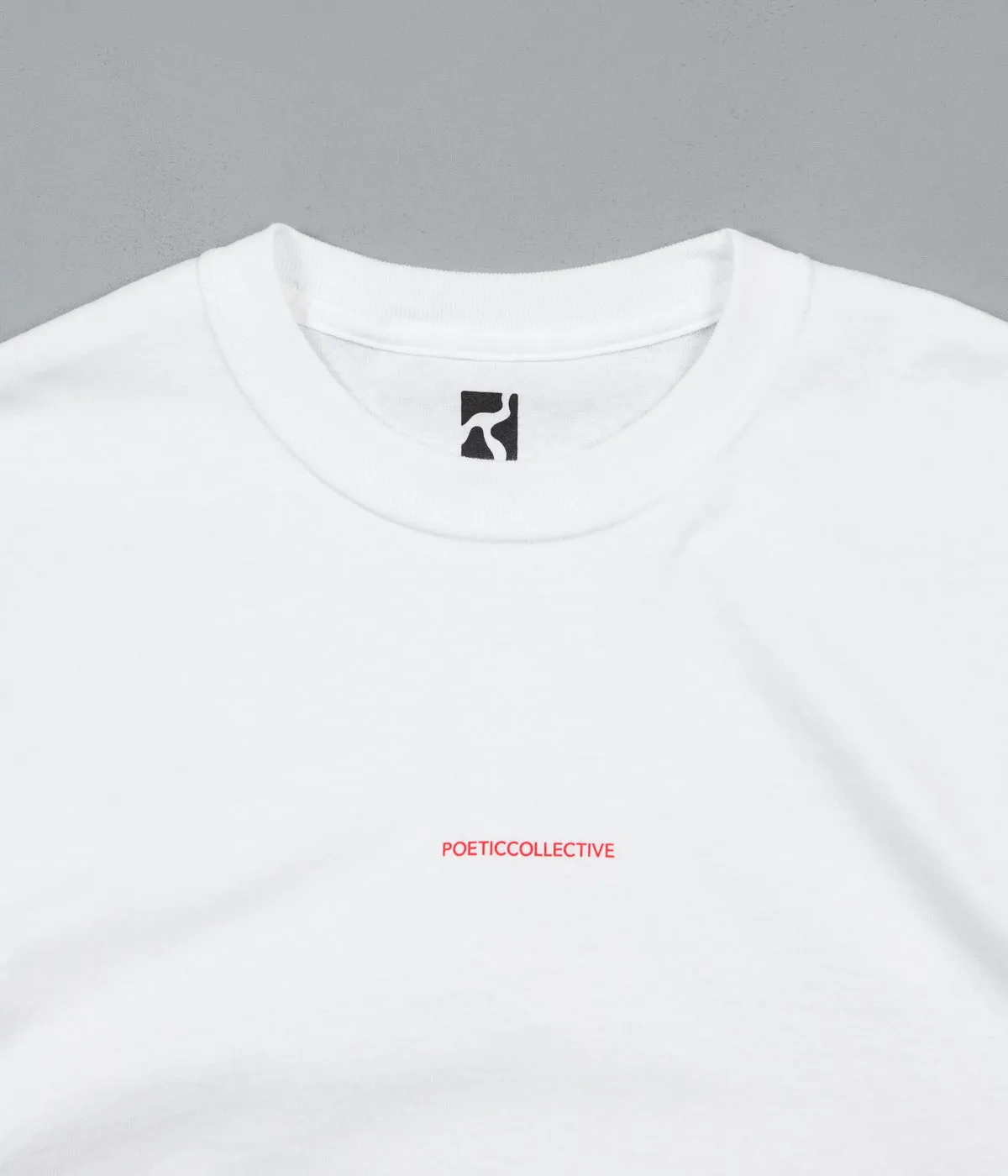 Poetic Collective Long Sleeve T-Shirt - White