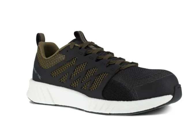 Reebok Men's Fusion Flexweave Composite Toe Electrical Hazard Slip Resistant Work Shoe RB4313