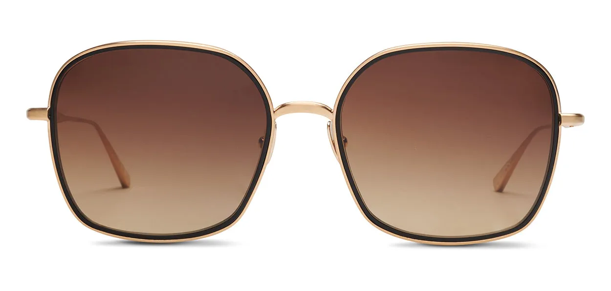 Rhine | Brushed Gold / Black