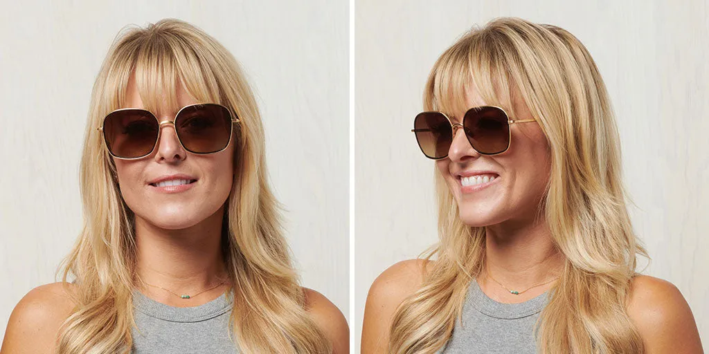 Rhine | Brushed Gold / Black