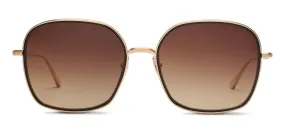 Rhine | Brushed Gold / Black