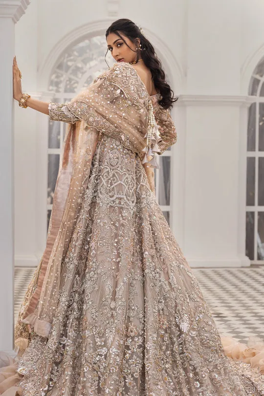 Royal Long Tail Maxi Dress Pakistani for Bride #BS823