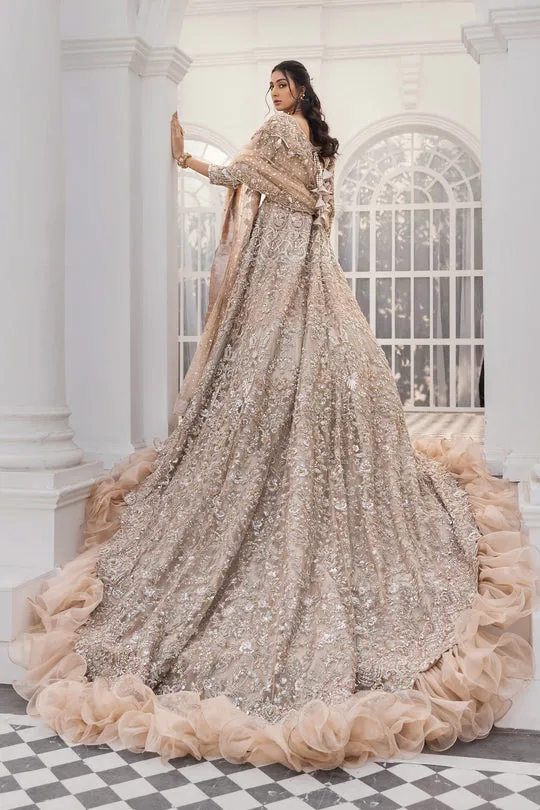 Royal Long Tail Maxi Dress Pakistani for Bride #BS823