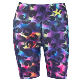 Sale Single Layer Shorts | Rainbow Leopard