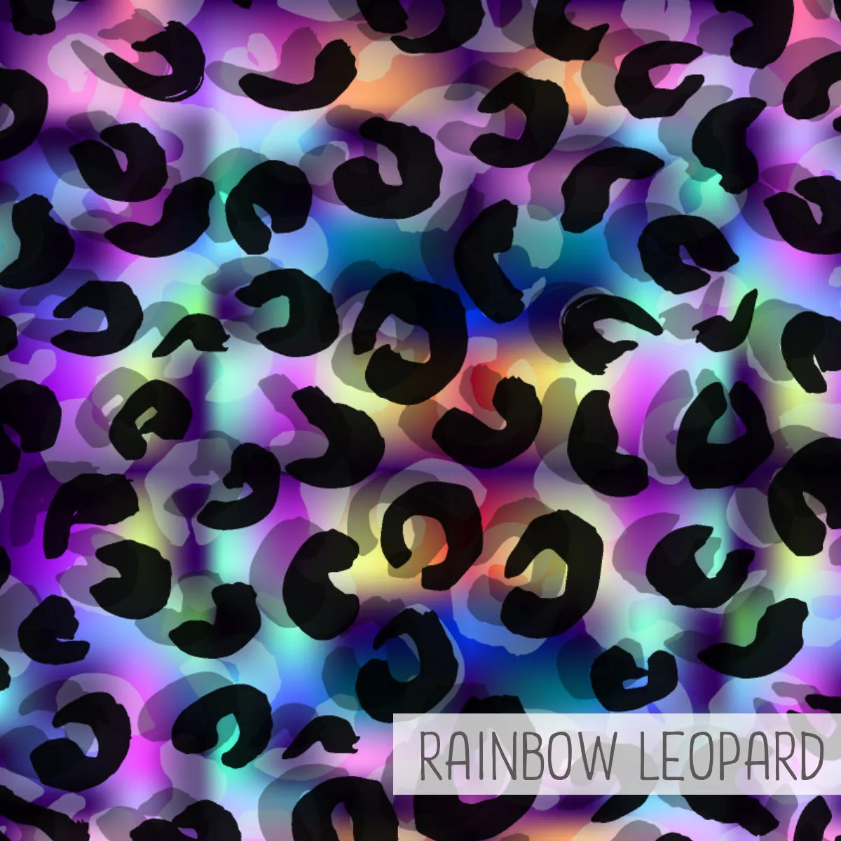 Sale Single Layer Shorts | Rainbow Leopard