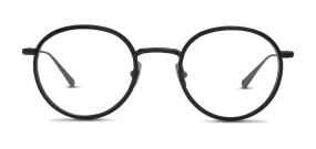 SALT OPTICS HUDSON ROUND TITANIUM OPTHALMIC GLASSES