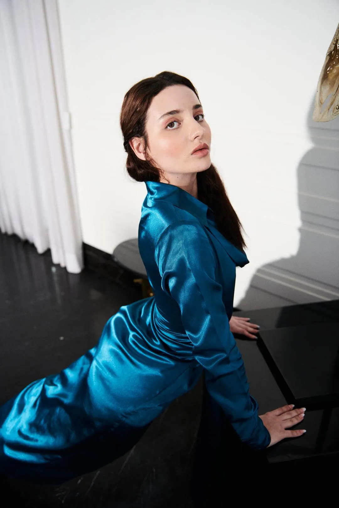 Satin Dress
