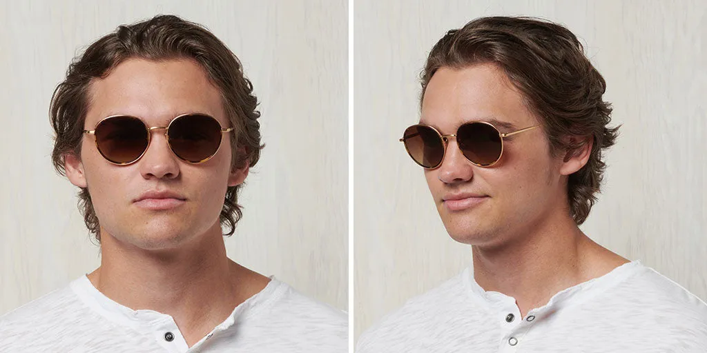 Seine | Brushed Gold / Black