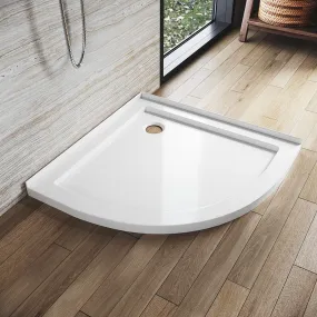 Shower Enclosure Base Tray Solid Curved