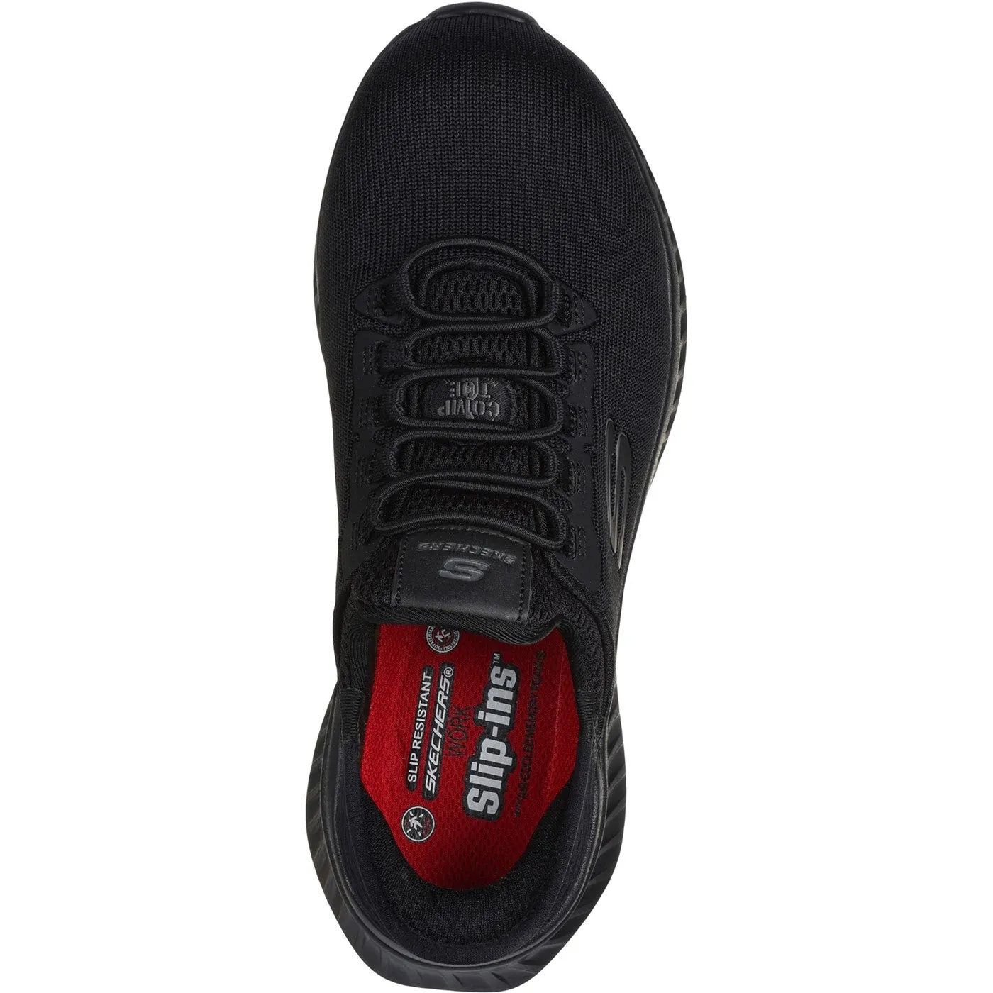 Skechers Workwear Tilido Ombray Safety Trainers S1PL Black