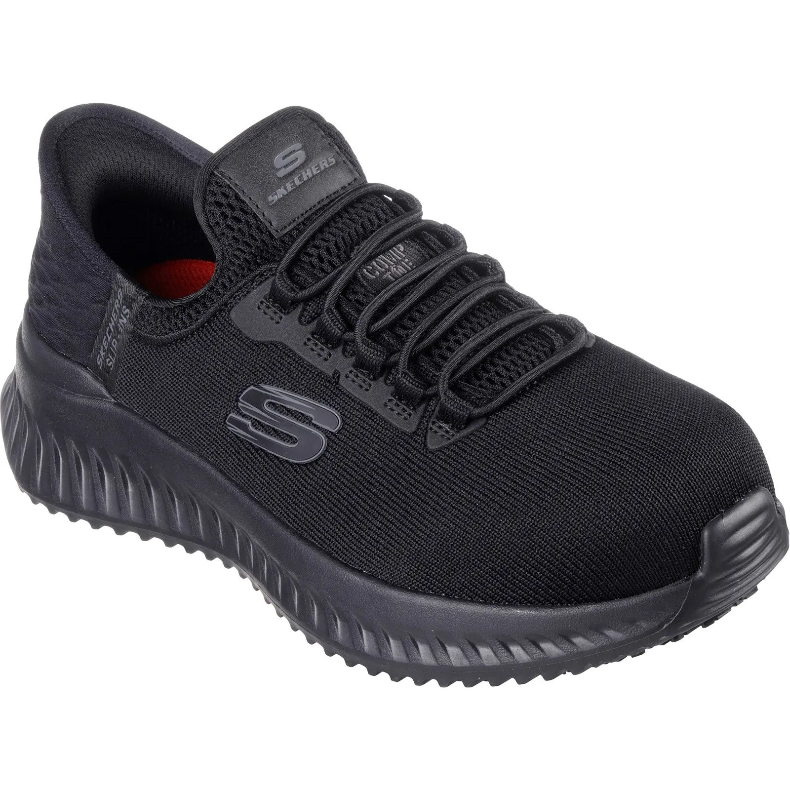 Skechers Workwear Tilido Ombray Safety Trainers S1PL Black