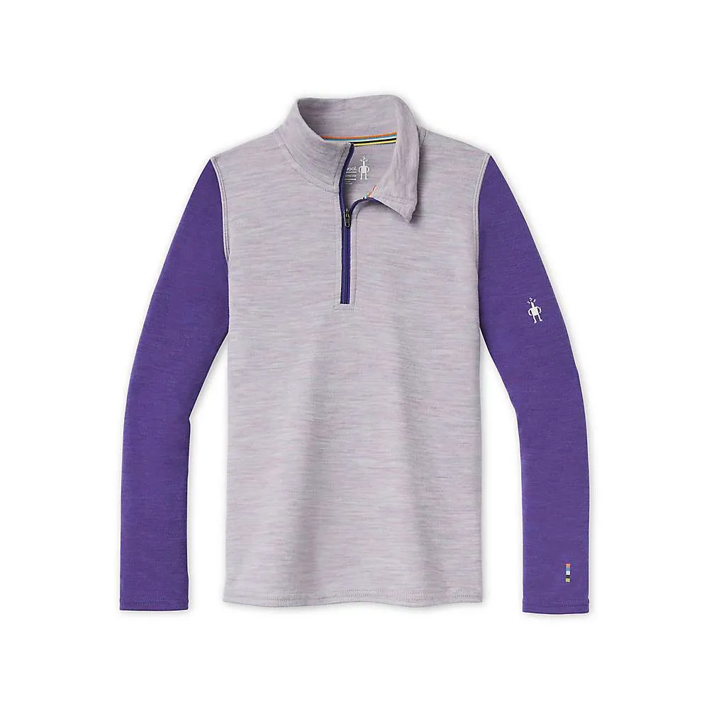 Smartwool Kids' Classic Thermal Merino Base Layer 1/4 Zip