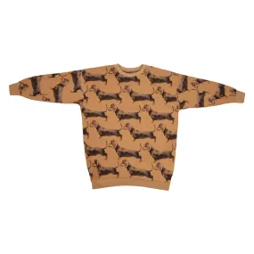 SNURK James Brown Sweater Dress Ladies