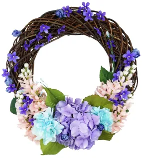 Spring Floral Grapevine