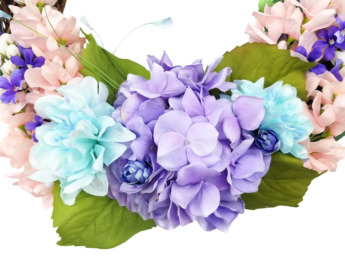 Spring Floral Grapevine