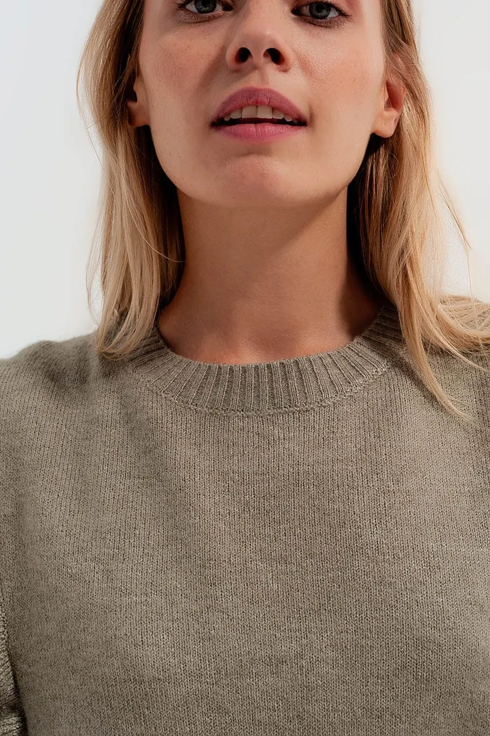 Sweater In Sage Green
