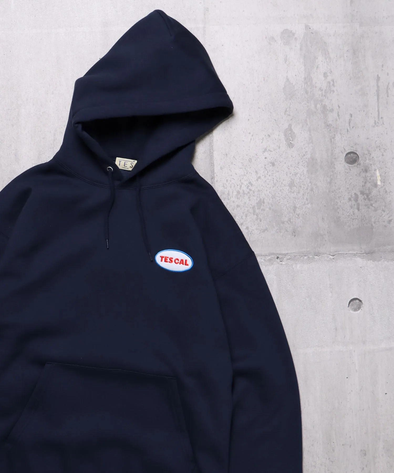 TES BUHI BOY EMB BIG SWEAT PARKA / スウェットパーカー
