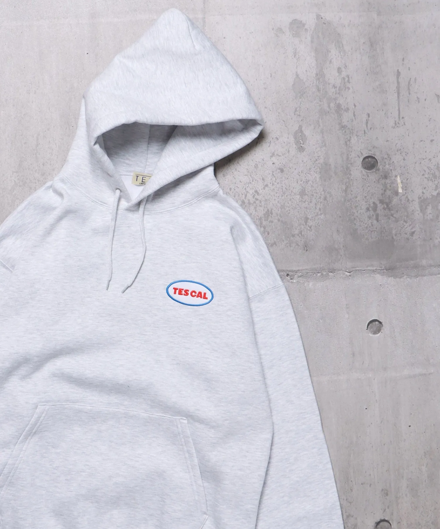 TES BUHI BOY EMB BIG SWEAT PARKA / スウェットパーカー