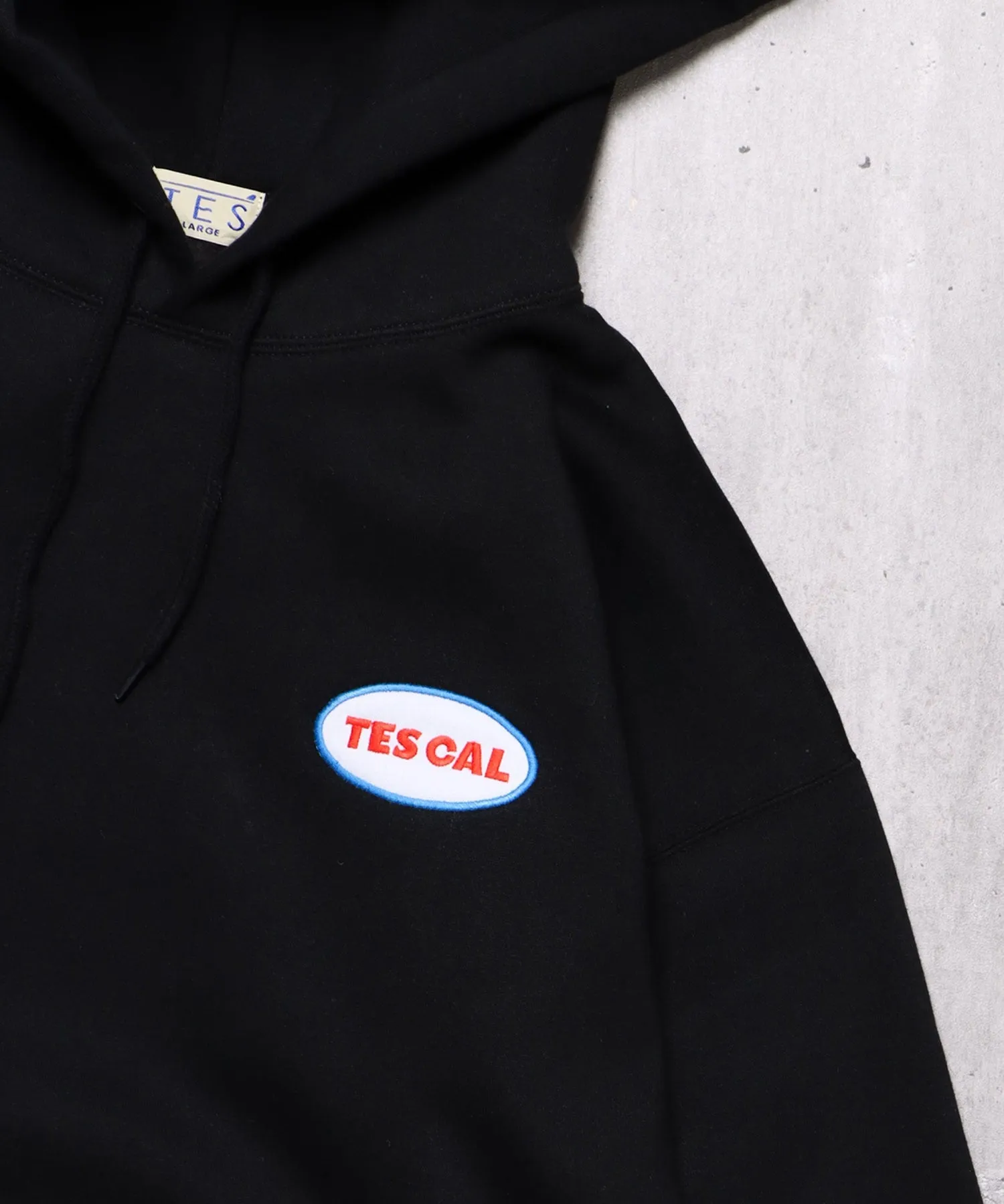 TES BUHI BOY EMB BIG SWEAT PARKA / スウェットパーカー