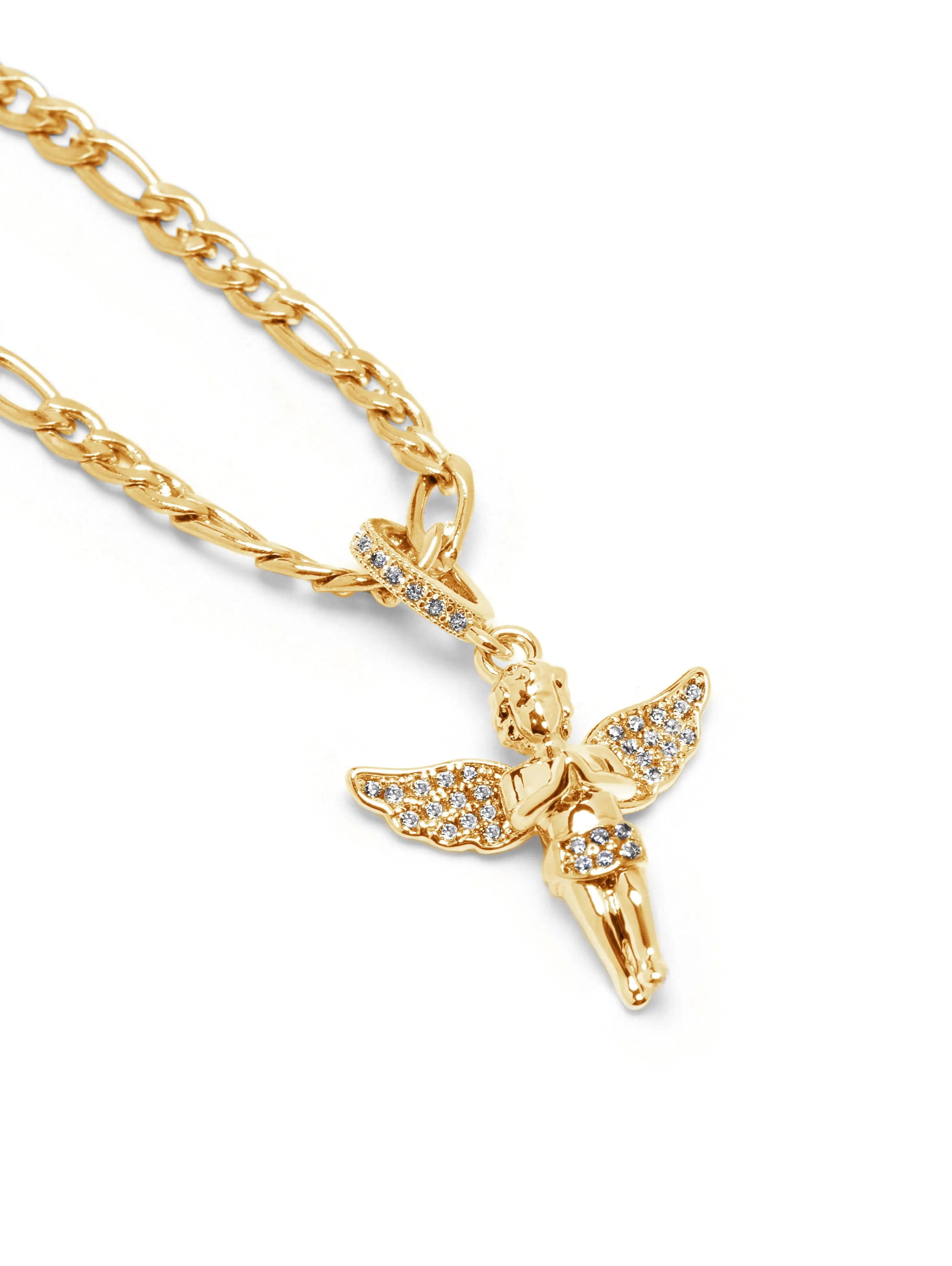 Women's Gold Angel Necklace